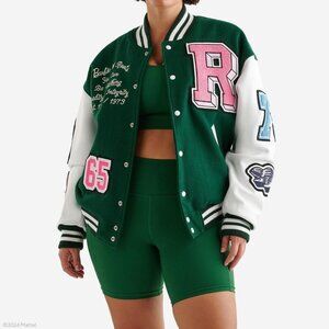 Limited Edition Roots x Barbie Varsity jacket
